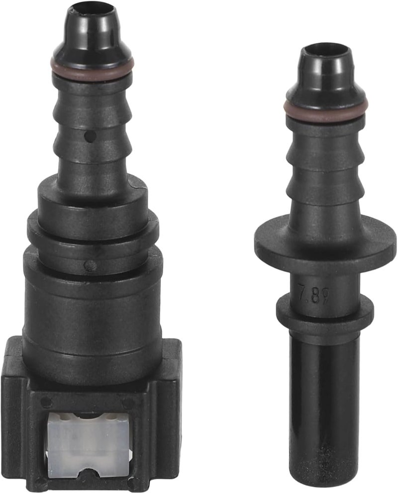 yeesport 2 PCS Fuel Line Quick Connectors, Automobile Fuel Line Replacement Connectors, Car Fuel Line Adapter Set for Convenient Replacement - Image 1